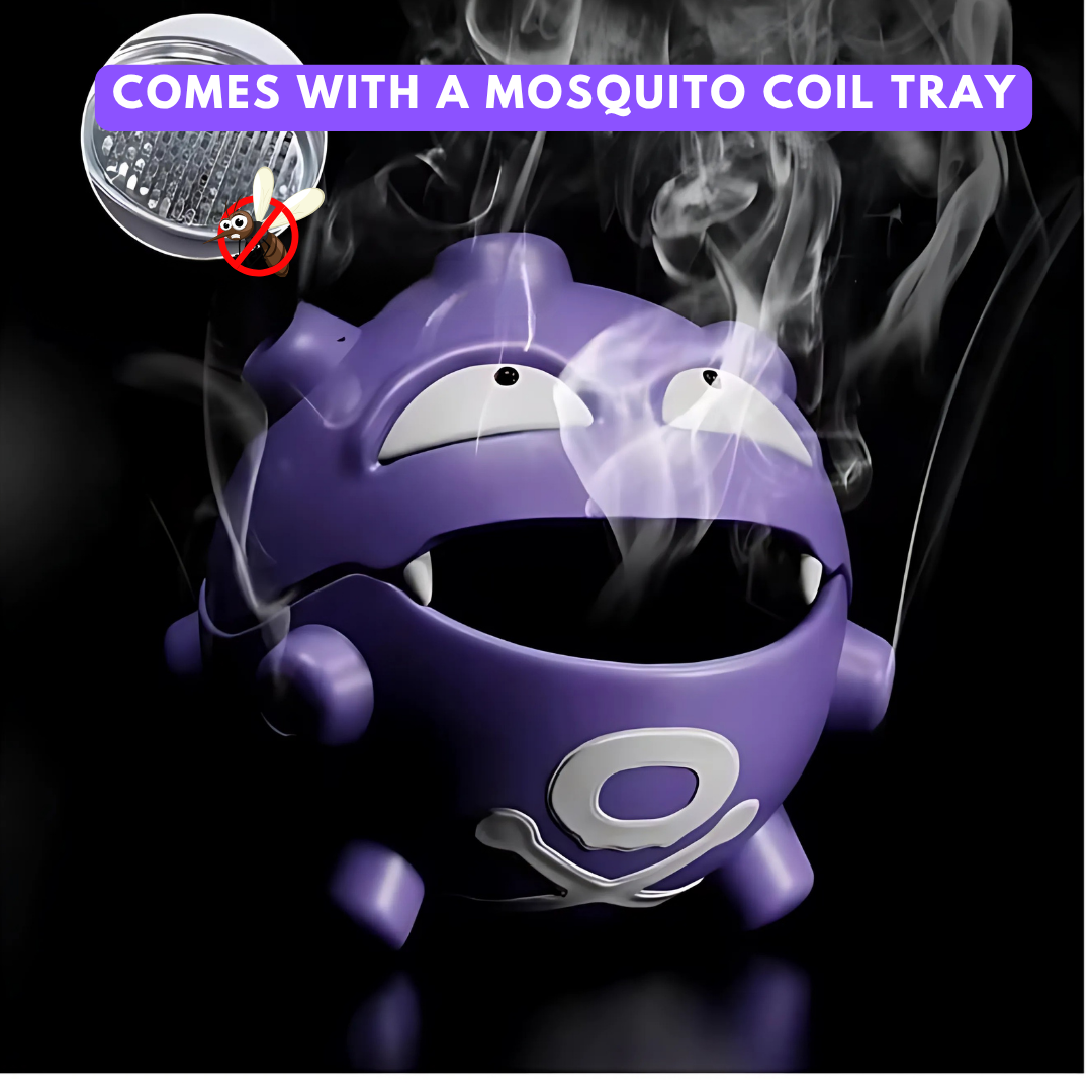 Pokekofing burns favorite incense